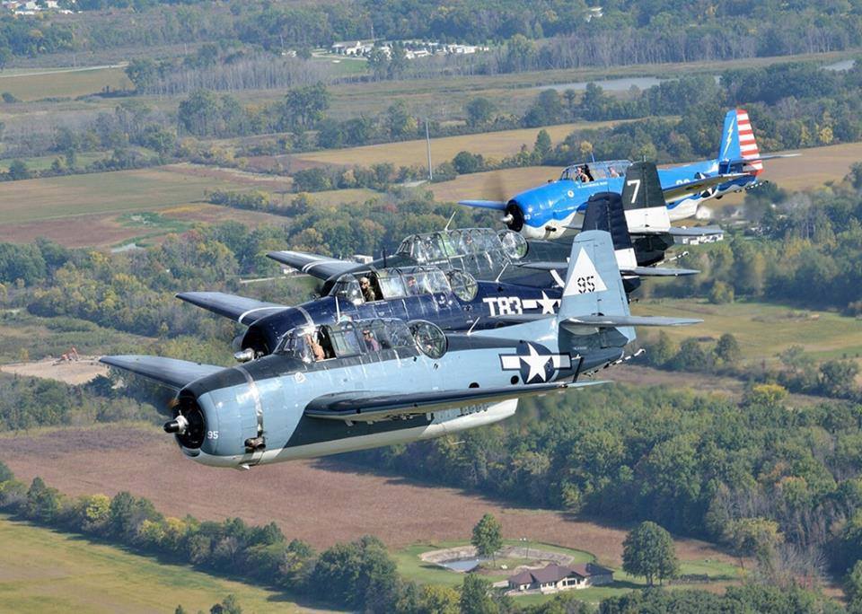 TBM Formation Flight by Greg Morehead