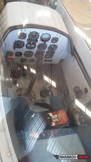 Rear cockpit of the TF-51 Mustang ( Image credit Elena DePree)