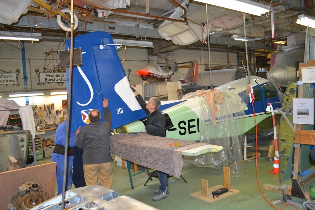Belgian Aviation Preservation Association Nears Completion of Cessna 310B Restoration 13 TailTest