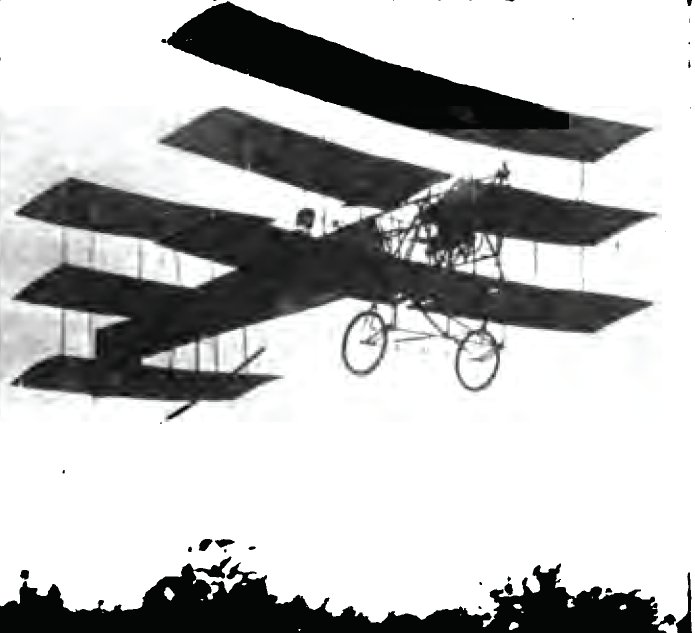 The A.V. Roe Type I Triplane Roes first successful aircraft