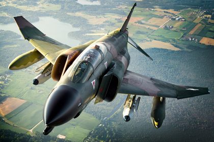 The Collings Foundations F 4 Phantom II operated by the Vietnam War Flight Museum