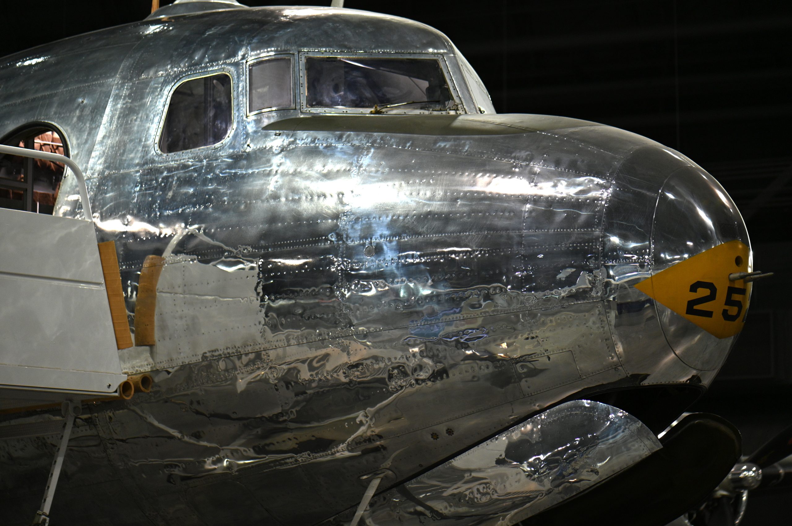 The Douglas VC 54C Skymaster is the first aircraft purpose built to fly the President of the United States scaled