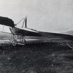 The Etrich Taube in which Giulio Gavotti made the first aerial bombing by airplane Gianni Caproni Museum of Aeronautics