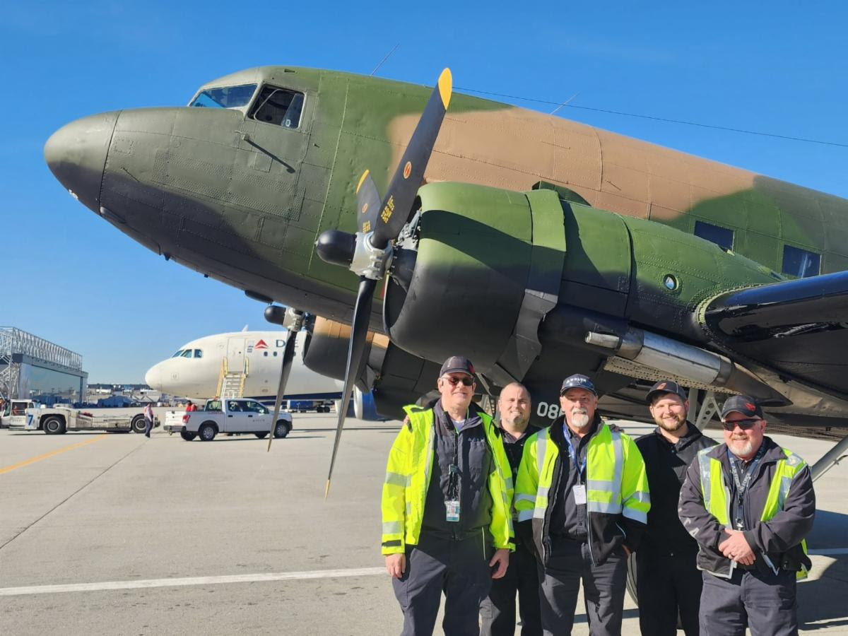CAF Gulf Coast Wing’s AC-47 “Spooky” Returns from Delta TechOps with New Livery 19 The Gunship Comes Back to Texas with Fresh Paint