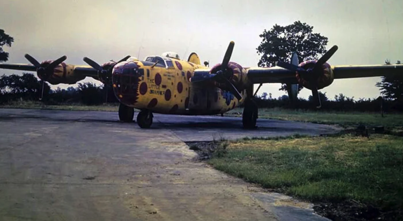 The Polka Dot Warriors: How Assembly Ships Guided the Mighty Eighth 19 The Little Gramper a B 24D