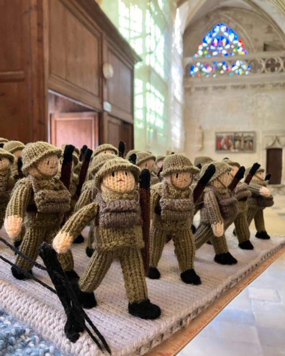 The Longest Yarn A Global Tribute to D Day Arrives at the Military Aviation Museum 2