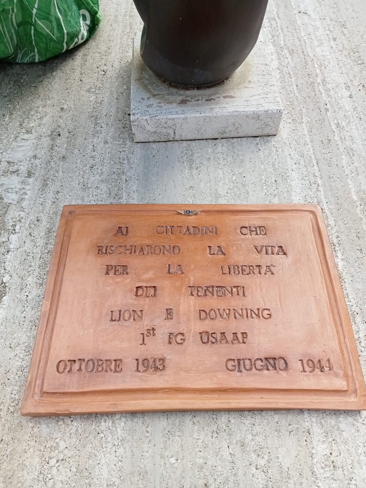 The cave where Lieutenant John R. Lion and Herbert