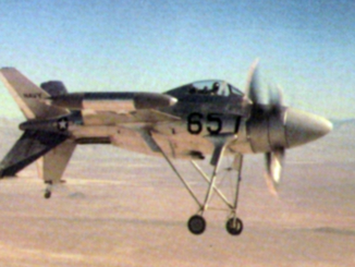 The first U.S. Navy Lockheed XFV 1 BuNo 138657