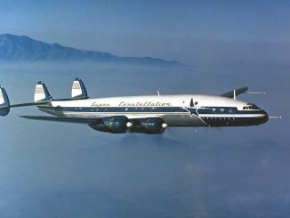 The prototype Lockheed L 1049 Super Constellation N67900. Lockheed Martin Aeronautics Company