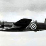 The second Lancaster prototype DG595 was more representative of the production standard.