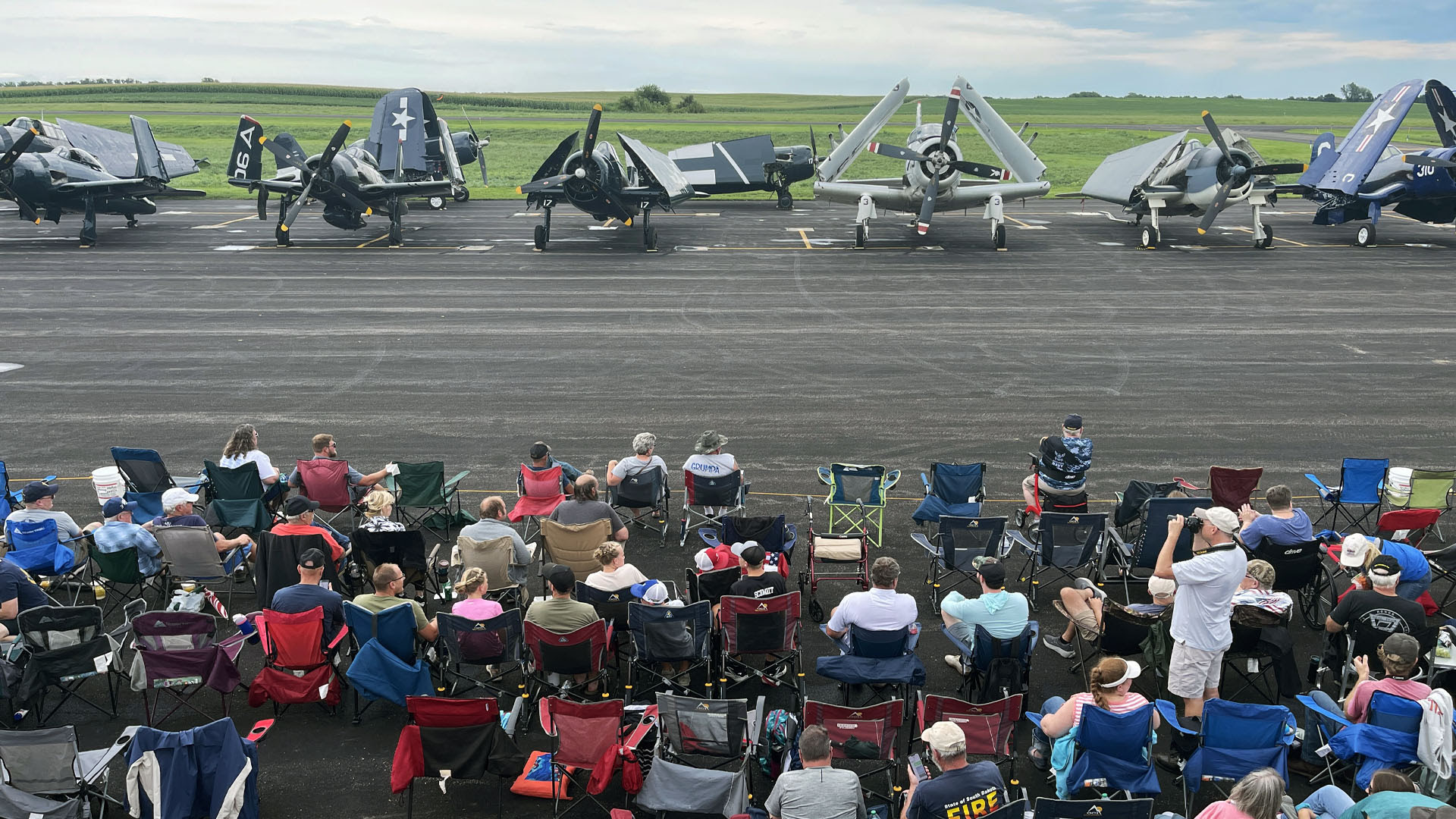 There were more Navy aircraft to many to mention. What an impressive line up It was a true testament to the entire Fagen team of volunteers that this event came together des