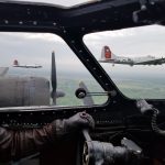 Thom Richard flying B 17 Memphis Belle