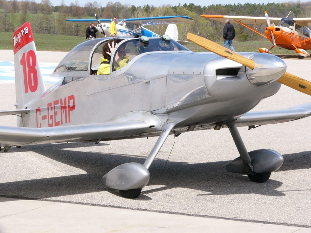 Today In Aviation History: First Flight of the Thorp T-18 Tiger 11 Thorp T 18 amateur built C GEMP 02