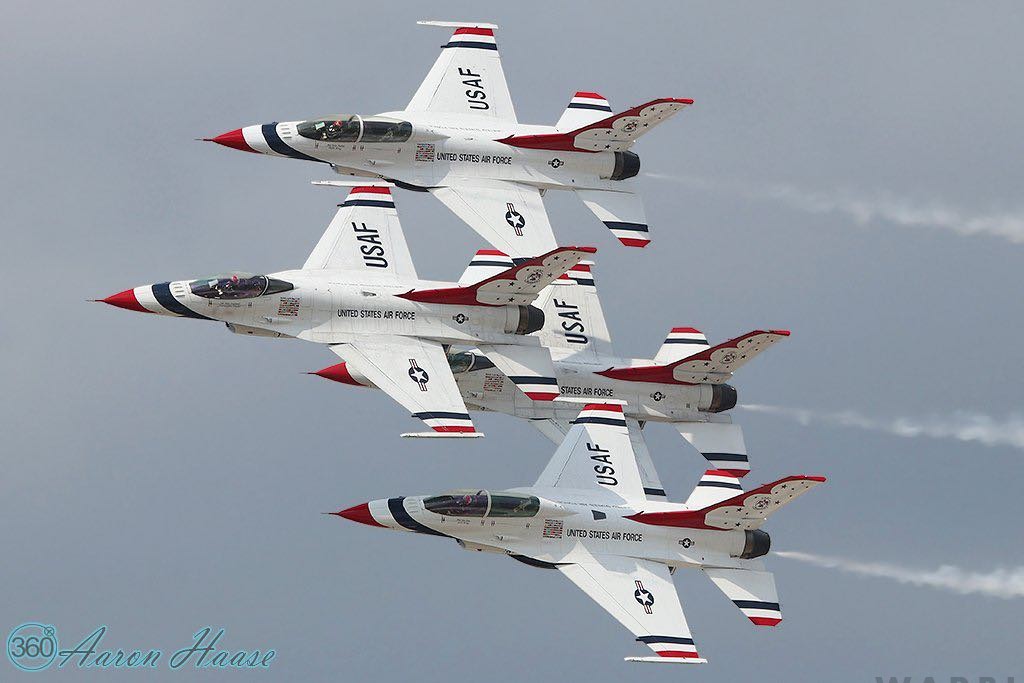 Thunder Over Michigan 2021 USAF Thunderbirds 1