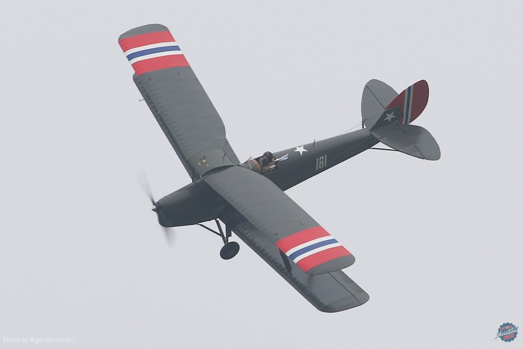 Historic Aircraft Gather for Norway's Sola Flying Days 2026 34 Tiger Moth 7D2 5555