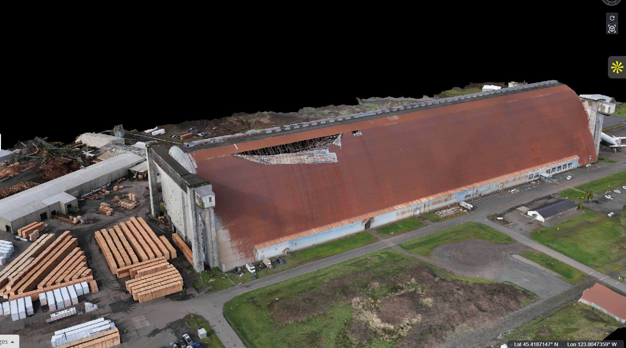 Tillamook Air Museum Provides Update on Hangar B Recovery After Storm Damage