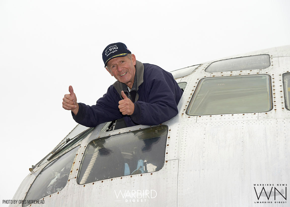 The smiling face of the driving force behind this massive accomplishment. Tim Chopp just after landing at Toms River ( Photo by Greg Morehead)