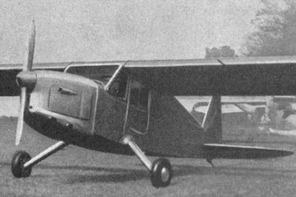 Today In Aviation History First Flight of the Aubert PA 20 Cigale 1