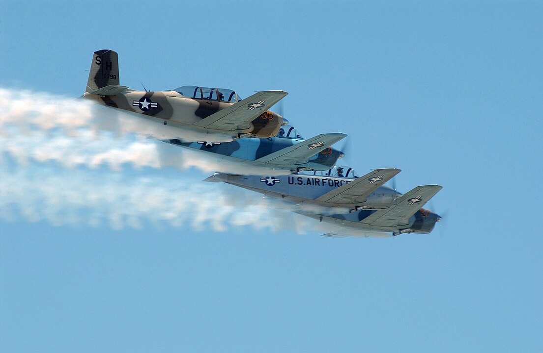 Today In Aviation History First Flight of the Beechcraft T 34 Mentor 5