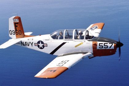 Today In Aviation History First Flight of the Beechcraft T 34 Mentor new