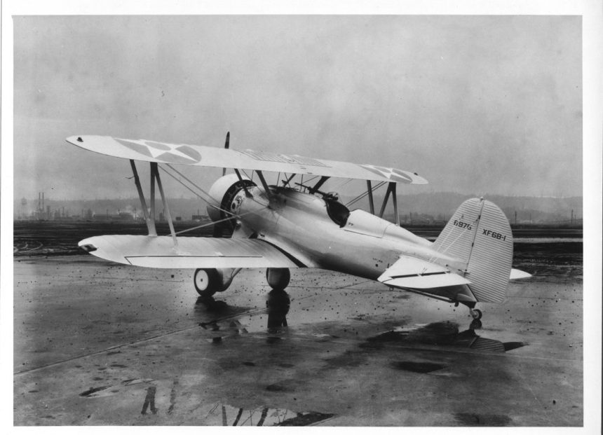 Today In Aviation History First Flight of the Boeing XF6B 4