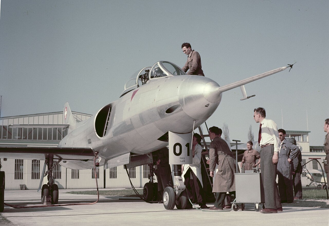 Today In Aviation History: First Flight of the FFA P-16 11 Today In Aviation History First Flight of the FFA P 16 1