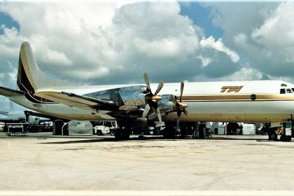 Today In Aviation History First Flight of the Lockheed L 188 Electra 4