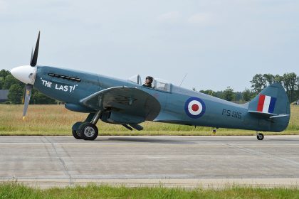 Today In Aviation History Last Operational Flight by an RAF Supermarine Spitfire 1