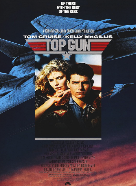 TOP GUN at 40: Inside the Making of an Aviation Icon 33 Top Gun 1986 Movie Poster