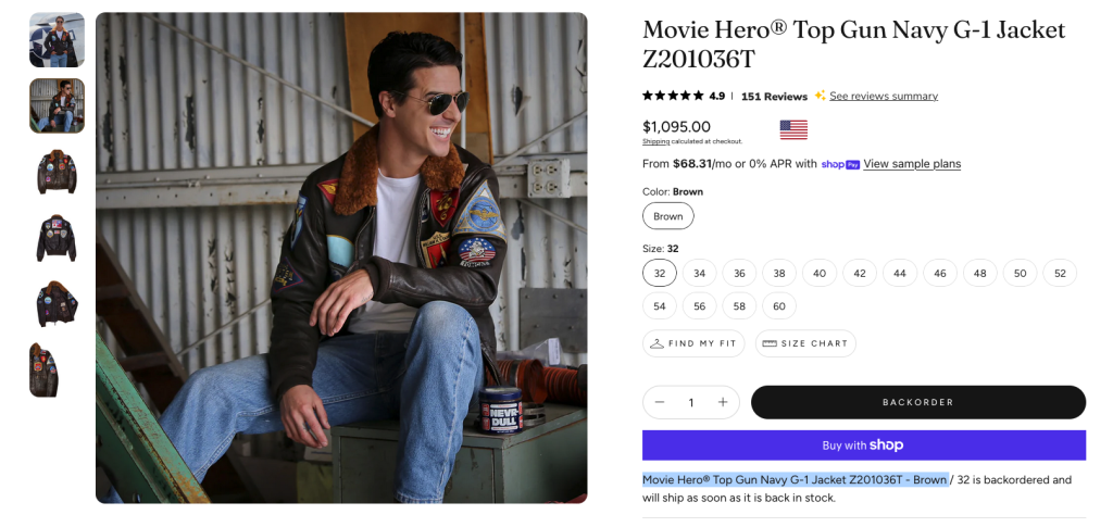 Feel the Need for Speed Again: Cockpit USA Celebrates the Enduring Legacy of the Iconic Top Gun Jacket 16 Top Gun Movie Hero Collection jacket