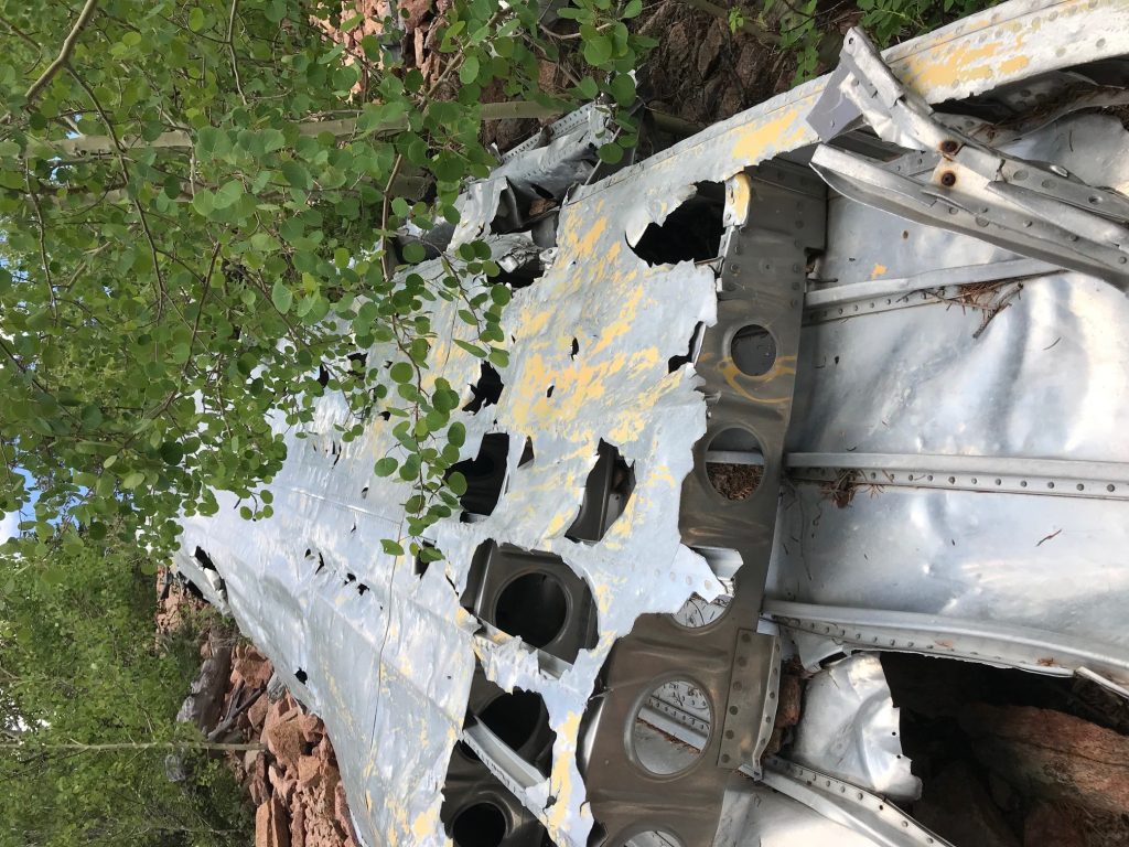 The Final Flight of B-24 Liberator 41-1133 15 Trail Peak B24 Crash Site 006 Photo Credit Harold White NSM PSR