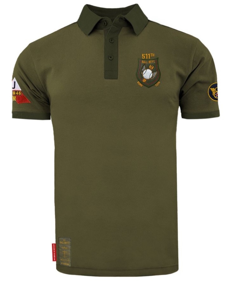 Tribute to the Brave: B-17 “Ball Boys” Polo from Barnstormer