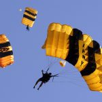 U.S. Army Golden Knights Parachute Team at 2007 Military Games