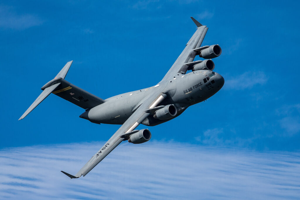 The USAF will send a C-17 Globemaster III from Hawaii to display at Warbirds Over Wanaka 2024. [Photo via Warbirds Over Wanaka]