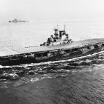 USS Wasp CV 7 entering Hampton Roads on 26 May 1942