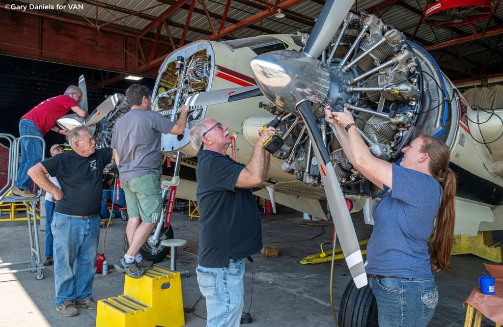 A Saturday ‘Workday’ Visit to the Vintage Flying Museum 10 VFM Visit Gary Daniels 01