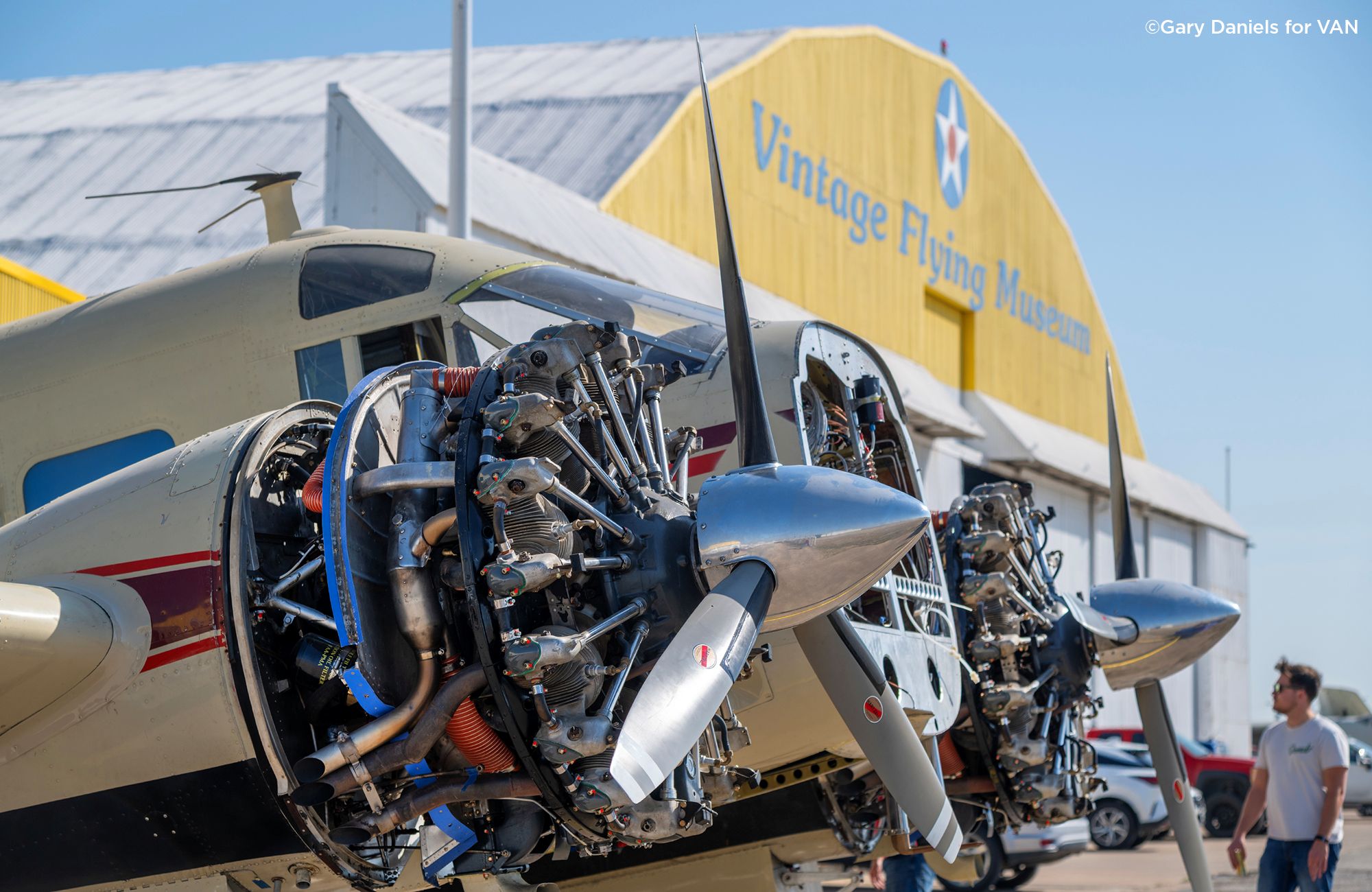 A Saturday ‘Workday’ Visit to the Vintage Flying Museum 11 VFM Visit Gary Daniels 05