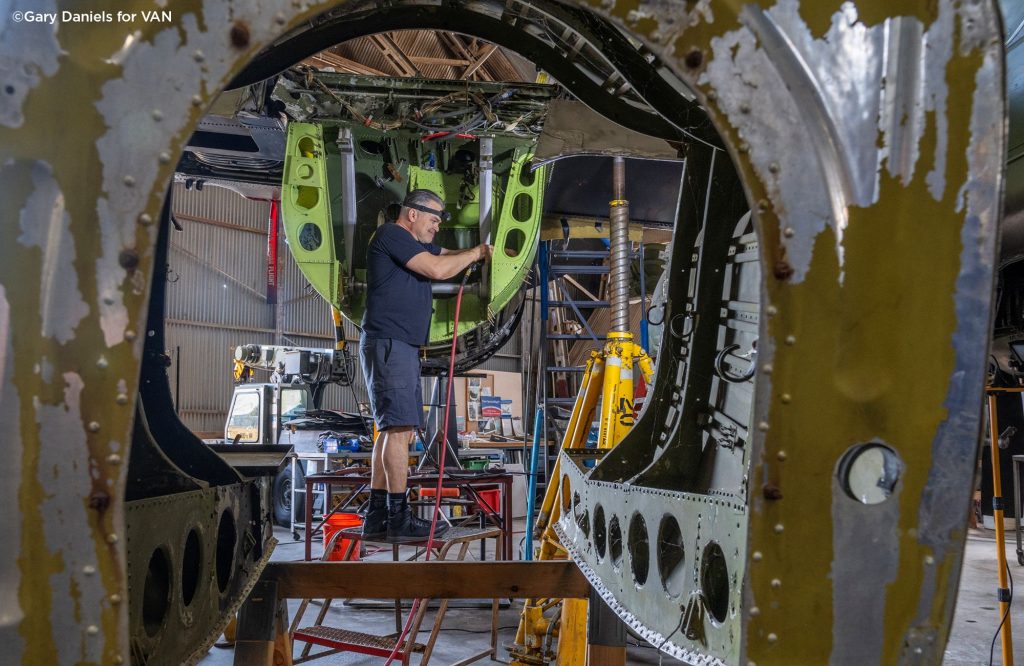 A Saturday ‘Workday’ Visit to the Vintage Flying Museum 18 VFM Visit Gary Daniels 09