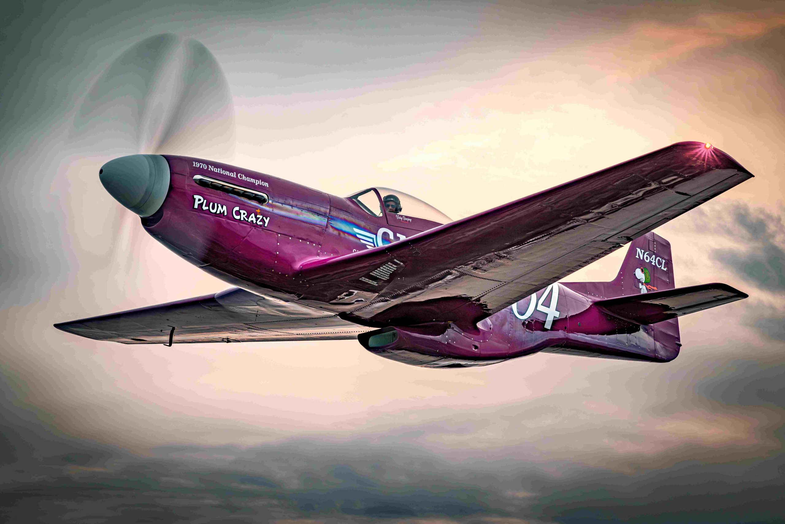 Vicky Benzing Brings Legendary P-51 