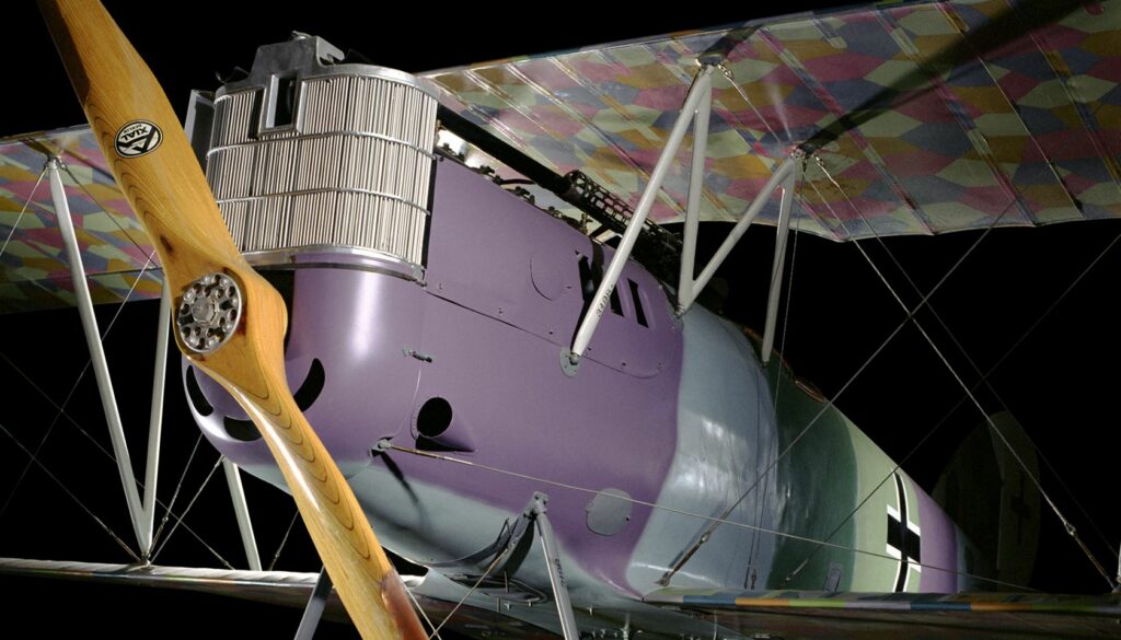 View of the Pfalz D.XII s nose section The Museum of Flight 1