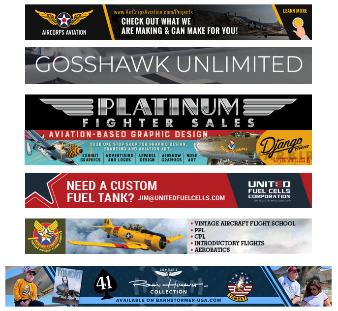 2025 In Review Through Vintage Aviation News’ Articles 13 Vintage Aviation News Sponsors