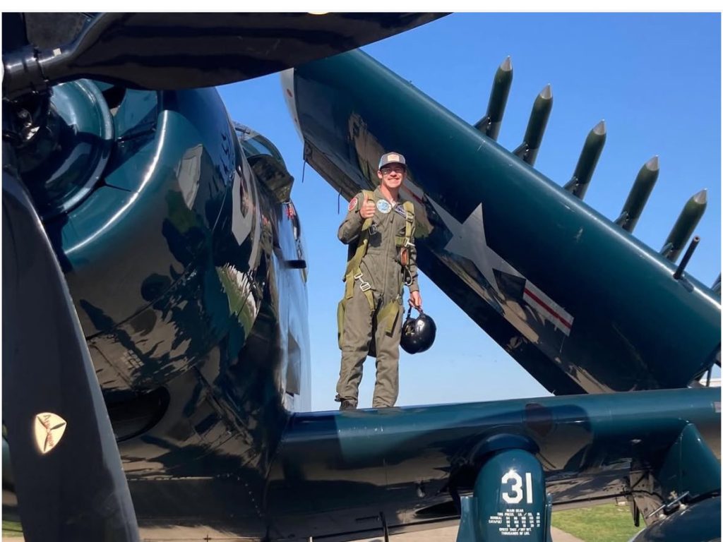 Vintage Flying Machines Acquires AD 5W Skyraider For Its Growing Collection Job Savage