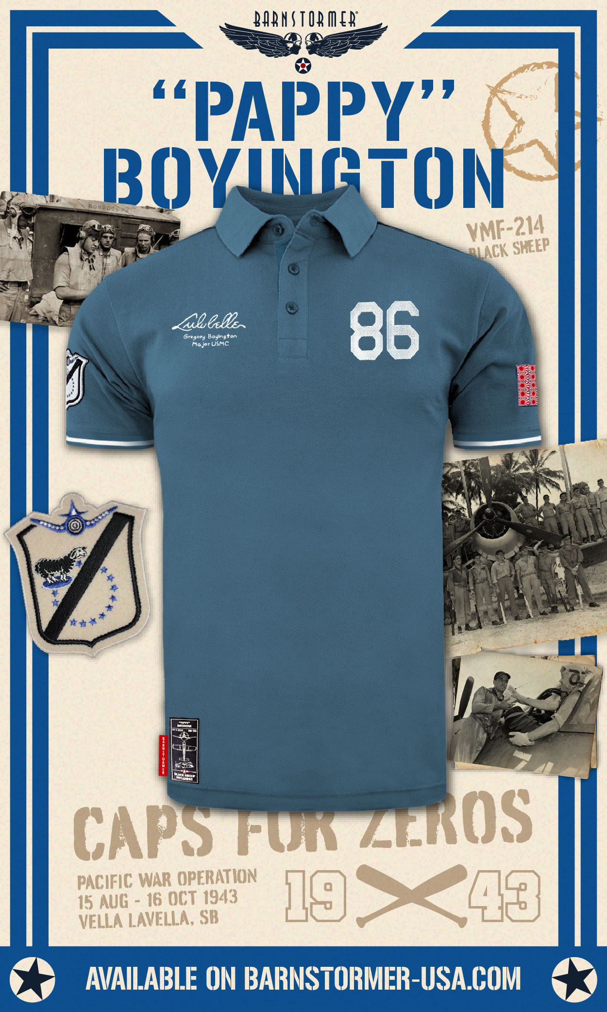 Barnerstormer Pappy Boyington