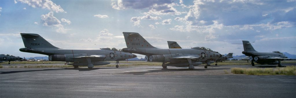 Boneyard Files: McDonnell F-101 Voodoo - The Silver Phantoms of the Desert 20 Voodoo Park 02 1280