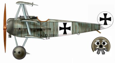 Aces of the Great War: Werner Voss - The Face of the Fokker Triplane 12 VossTriplane