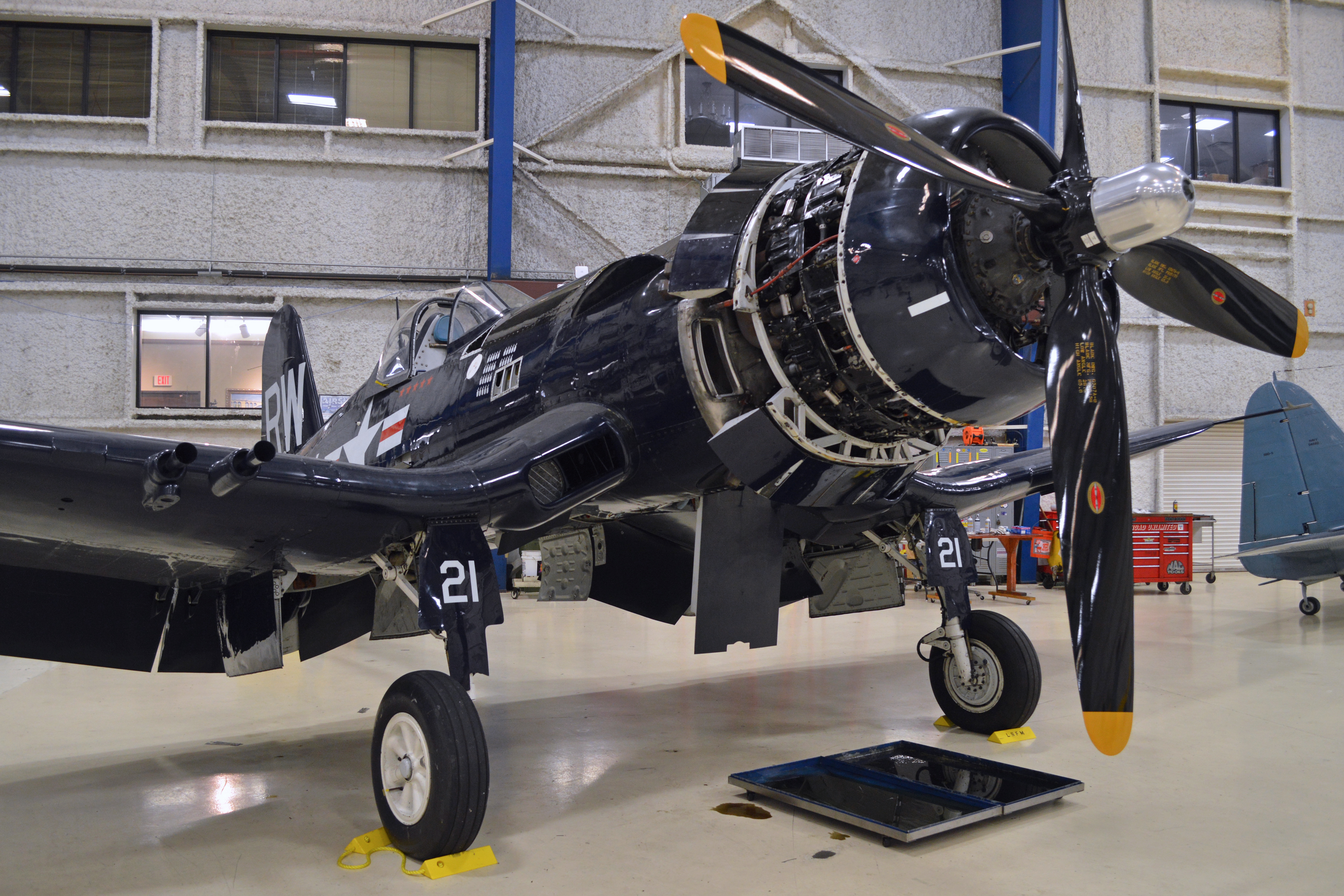 Vought F4U 5NL Corsair ‘121881 RW 21’ NX43RW 40322594962