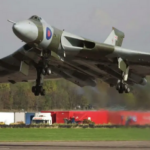 Vulcan XH558 First FLight