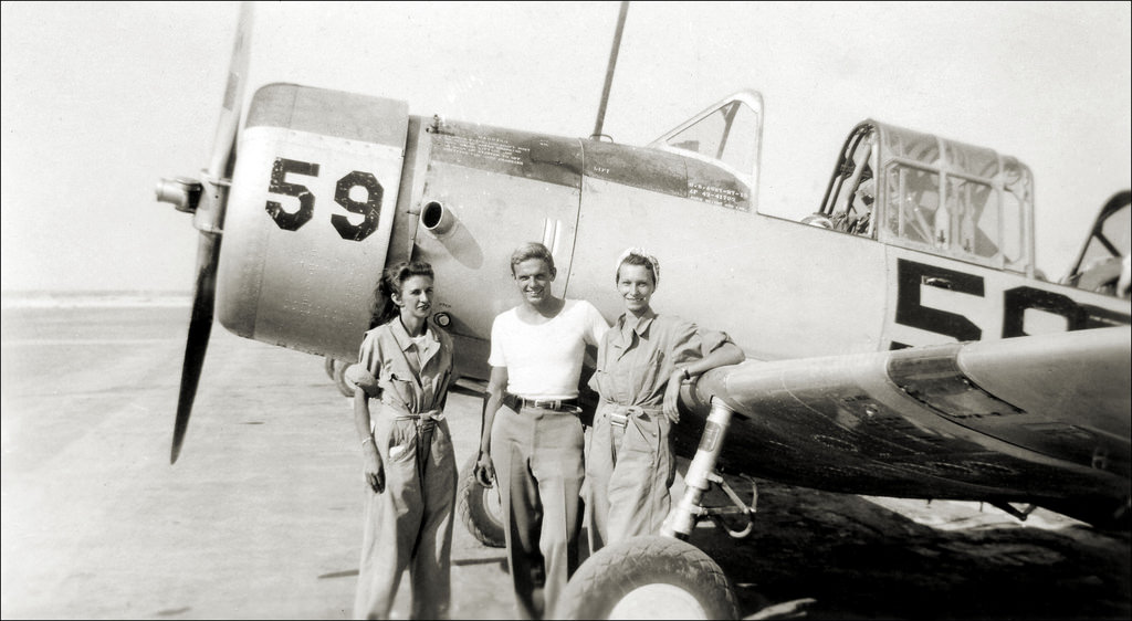 W.A.S.P. Cadets and Vultee BT-13