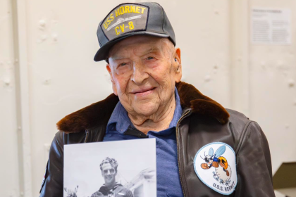 WWII Veteran Alfred J. Payne USS Hornet CV 8