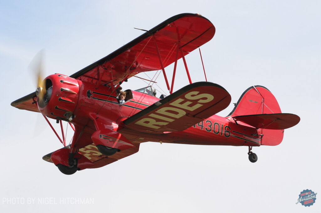 WACO Aircraft Corporation Ceases Operations in Battle Creek 14 Waco 100th Anniversary Fly in Nigel HItchman 7684